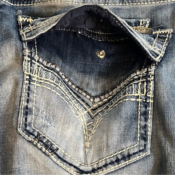 Salvage by Buckle Mayhem Bootcut Performance Stretch Fabric Jeans Men’s 34 - Picture 11 of 11